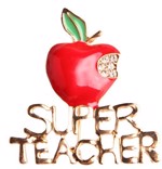 Broche - Superteacher - brochen til din yndlingslærer